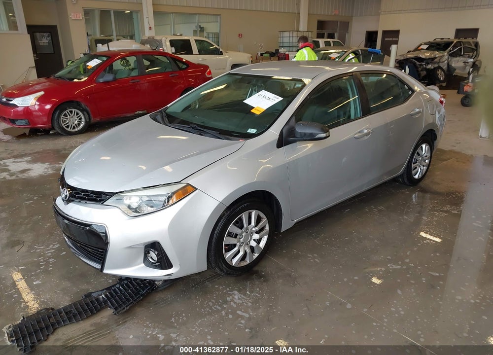 2015 TOYOTA COROLLA S VIN: 5YFBURHE4FP306943