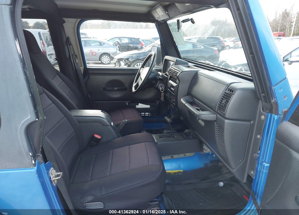 2003 JEEP WRANGLER X VIN: 1J4FA39S43P303978