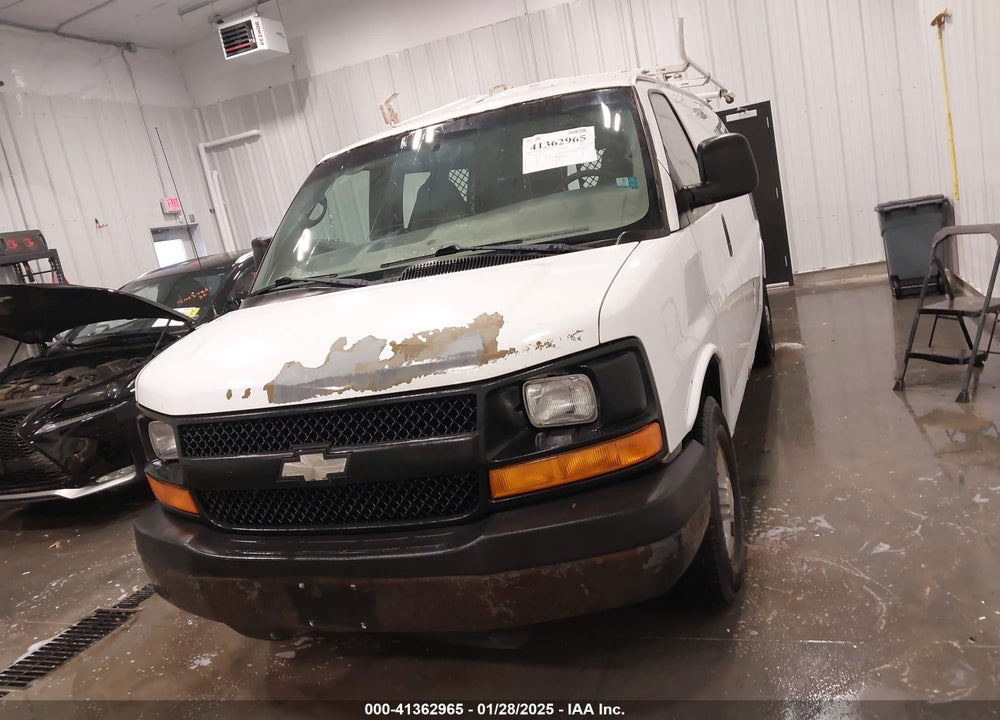 2008 CHEVROLET EXPRESS WORK VAN VIN: 1GCGG25C181166235