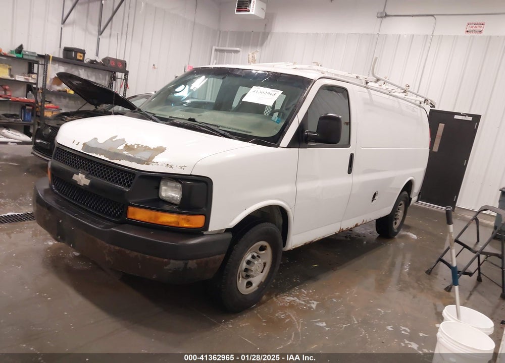 2008 CHEVROLET EXPRESS WORK VAN VIN: 1GCGG25C181166235