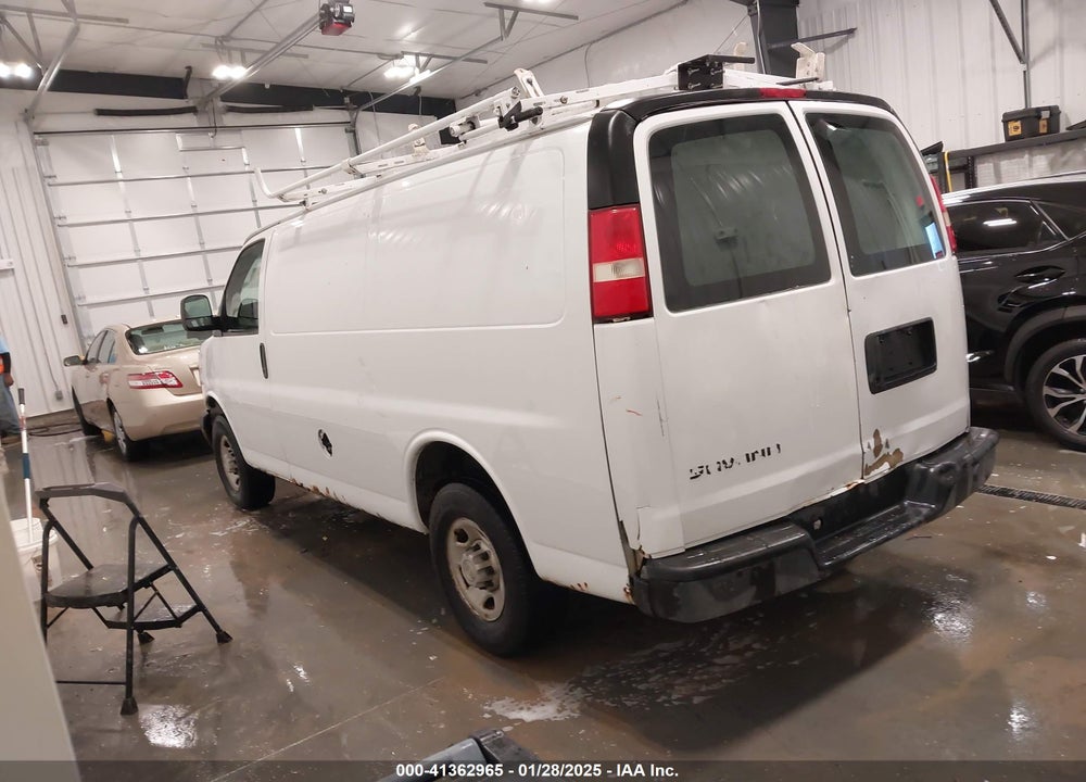 2008 CHEVROLET EXPRESS WORK VAN VIN: 1GCGG25C181166235