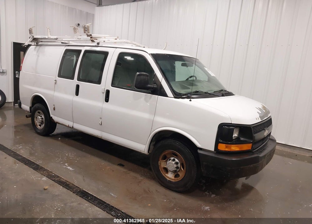 2008 CHEVROLET EXPRESS WORK VAN VIN: 1GCGG25C181166235