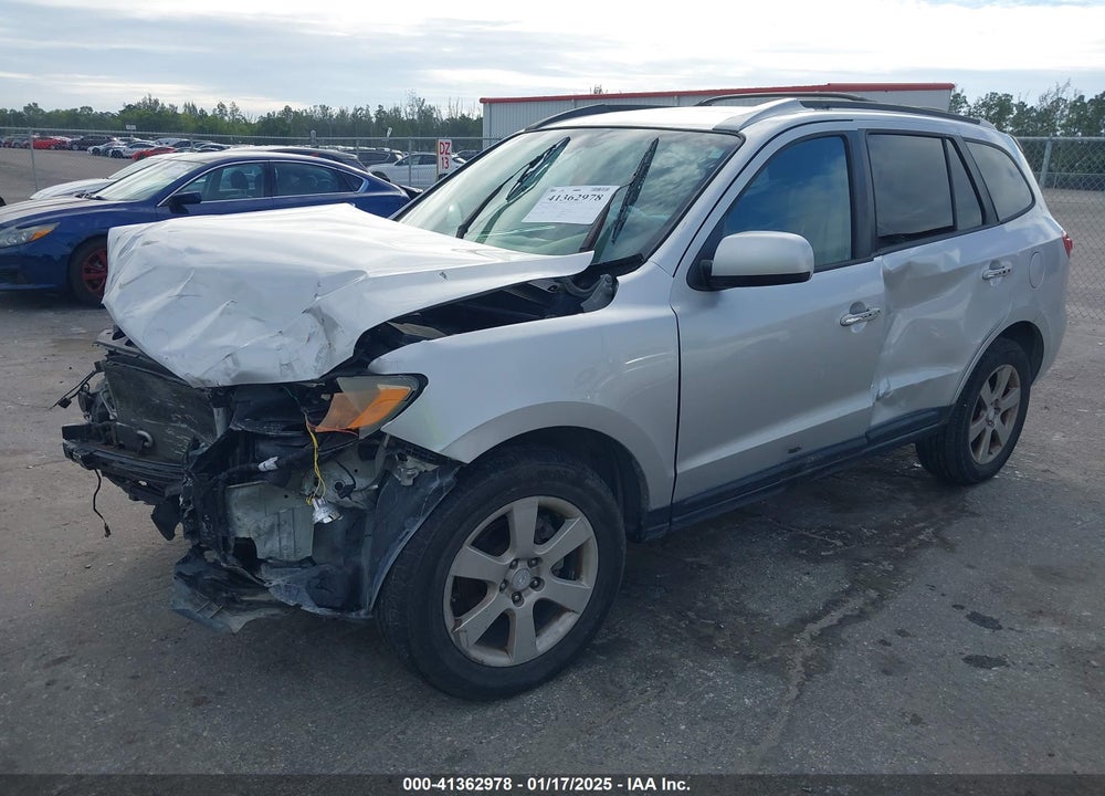 2007 HYUNDAI SANTA FE LIMITED/SE VIN: 5NMSH13E27H001952