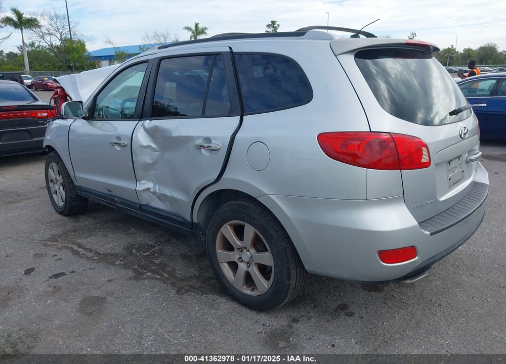 2007 HYUNDAI SANTA FE LIMITED/SE VIN: 5NMSH13E27H001952