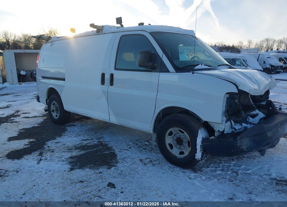 2016 CHEVROLET EXPRESS 2500 WORK VAN VIN: 1GCWGAFF8G1337687