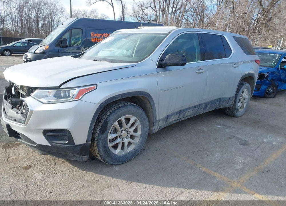 2019 CHEVROLET TRAVERSE LS VIN: 1GNEVFKW0KJ218505