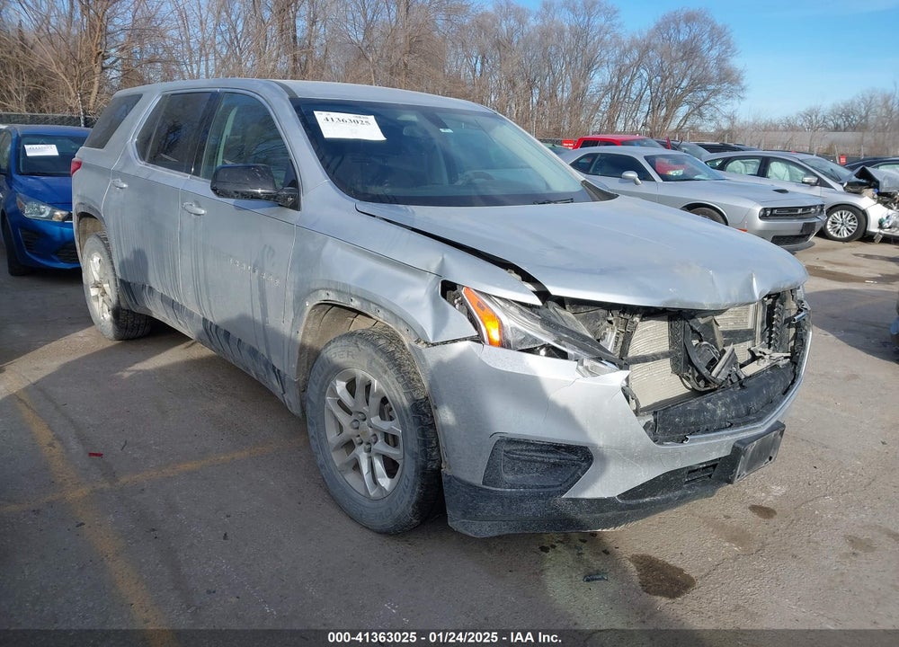 2019 CHEVROLET TRAVERSE LS VIN: 1GNEVFKW0KJ218505