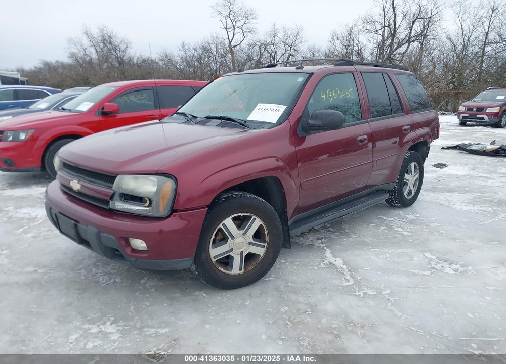 2005 CHEVROLET TRAILBLAZER LT VIN: 1GNDT13S252306051