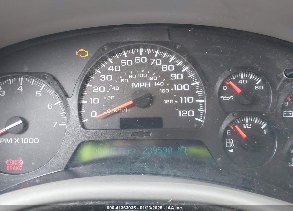 2005 CHEVROLET TRAILBLAZER LT VIN: 1GNDT13S252306051