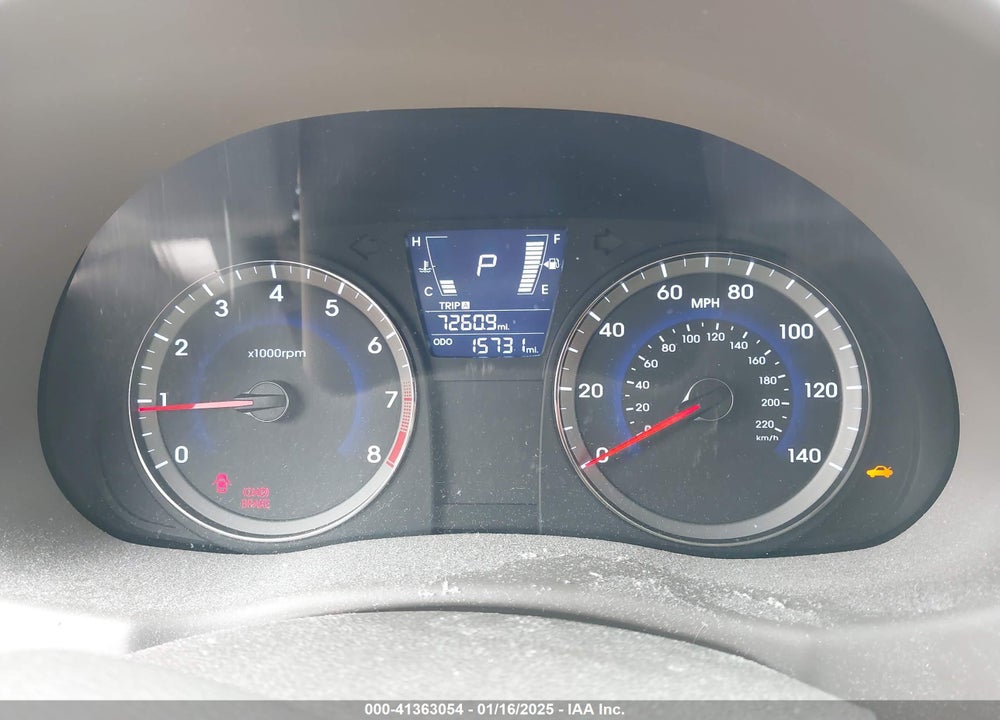 2014 HYUNDAI ACCENT VIN: KMHCU4AE9EU738636