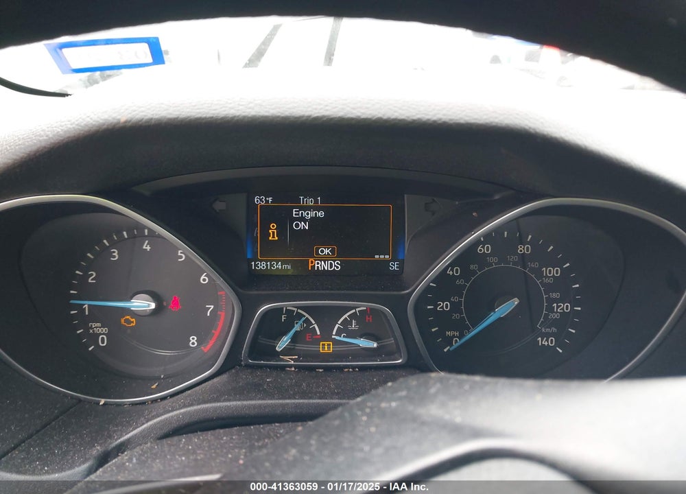 2015 FORD FOCUS VIN: 1FADP3N24FL255062