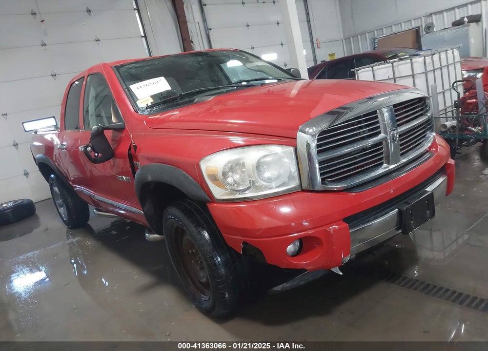 2008 DODGE RAM 1500 LARAMIE VIN: 1D7HU18288S504367
