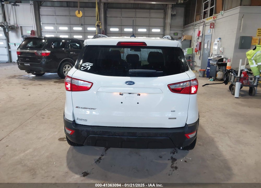 2018 FORD ECOSPORT SE VIN: MAJ3P1TE1JC177104