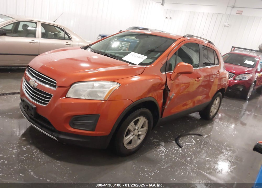 2015 CHEVROLET TRAX LT VIN: KL7CJRSB8FB095866