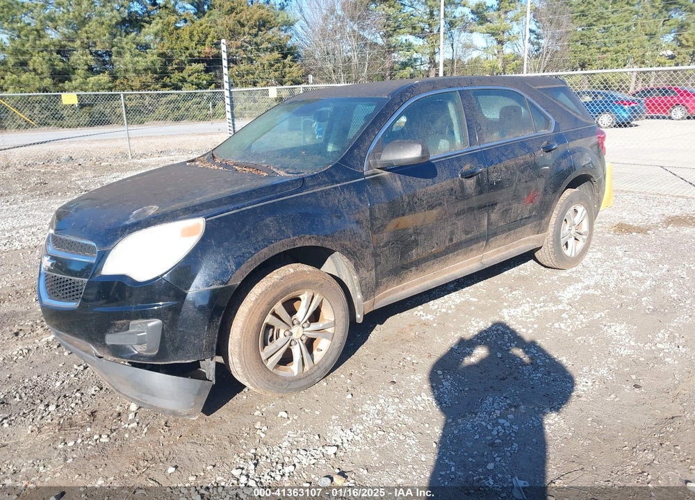 2012 CHEVROLET EQUINOX LS VIN: 2GNALBEK2C6140135