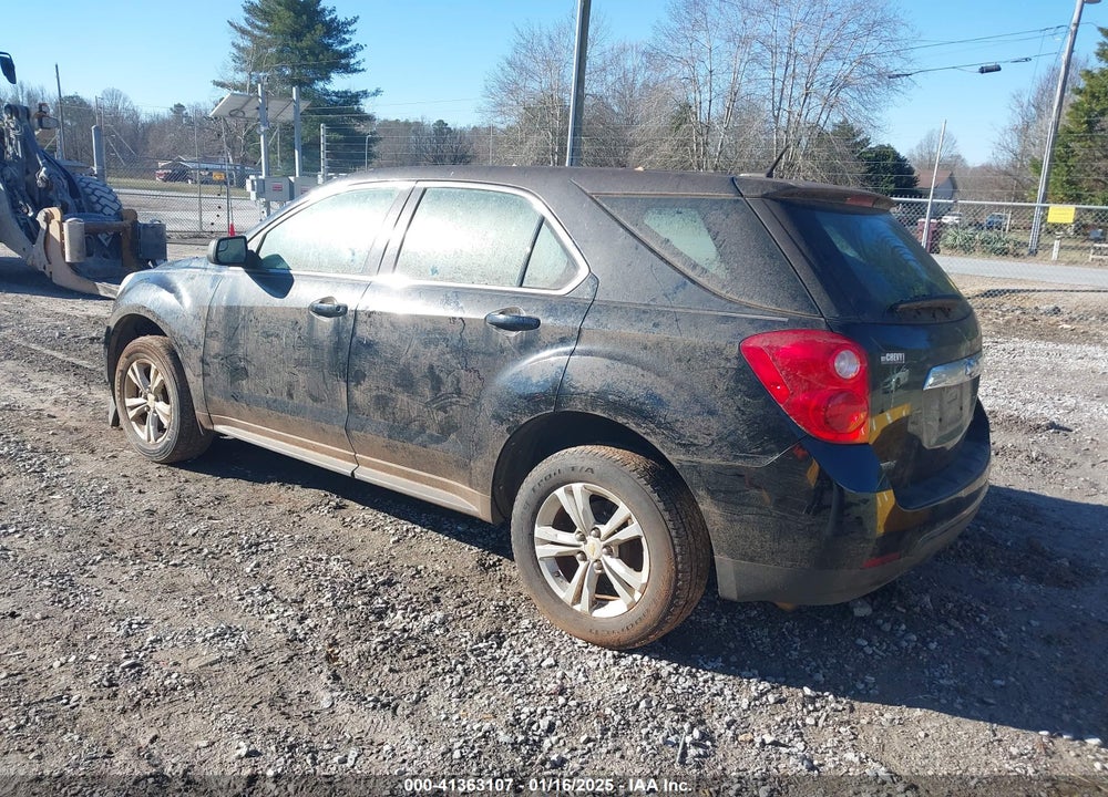 2012 CHEVROLET EQUINOX LS VIN: 2GNALBEK2C6140135