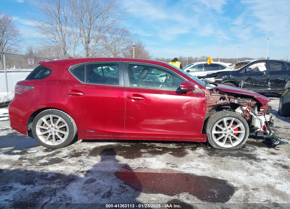 2012 LEXUS CT 200H PREMIUM VIN: JTHKD5BH3C2092127
