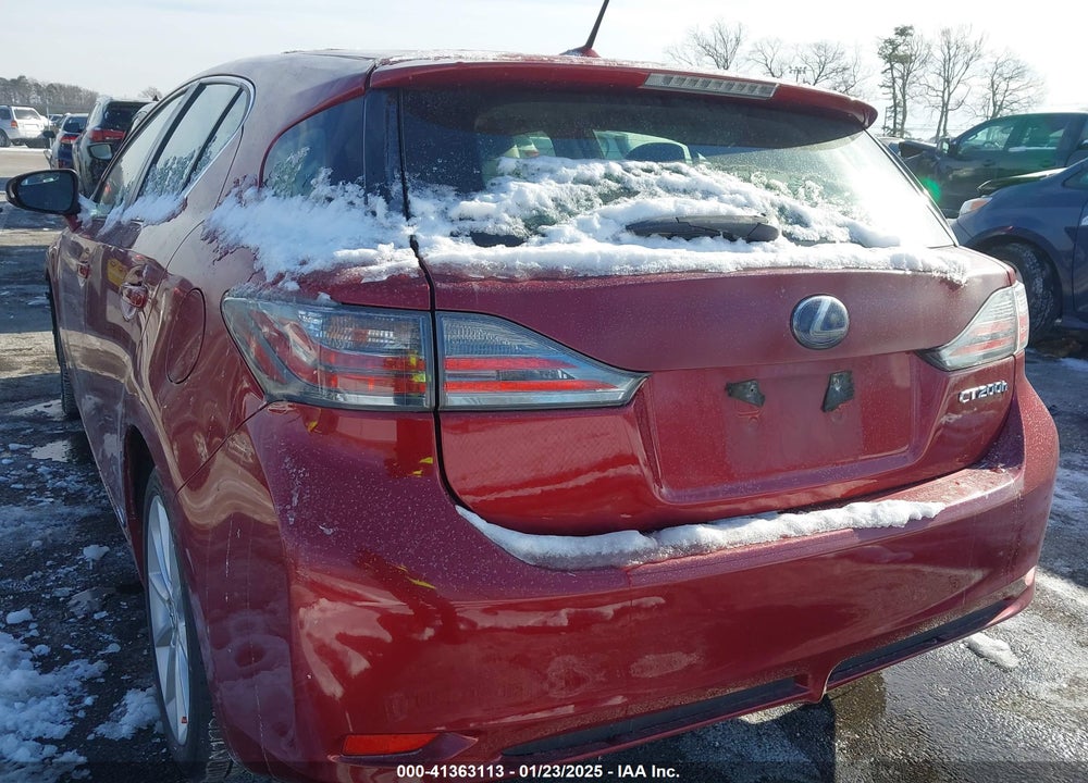 2012 LEXUS CT 200H PREMIUM VIN: JTHKD5BH3C2092127