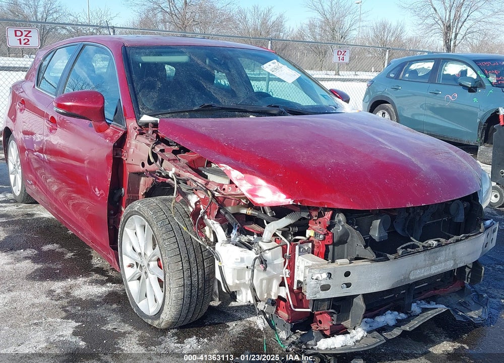 2012 LEXUS CT 200H PREMIUM VIN: JTHKD5BH3C2092127