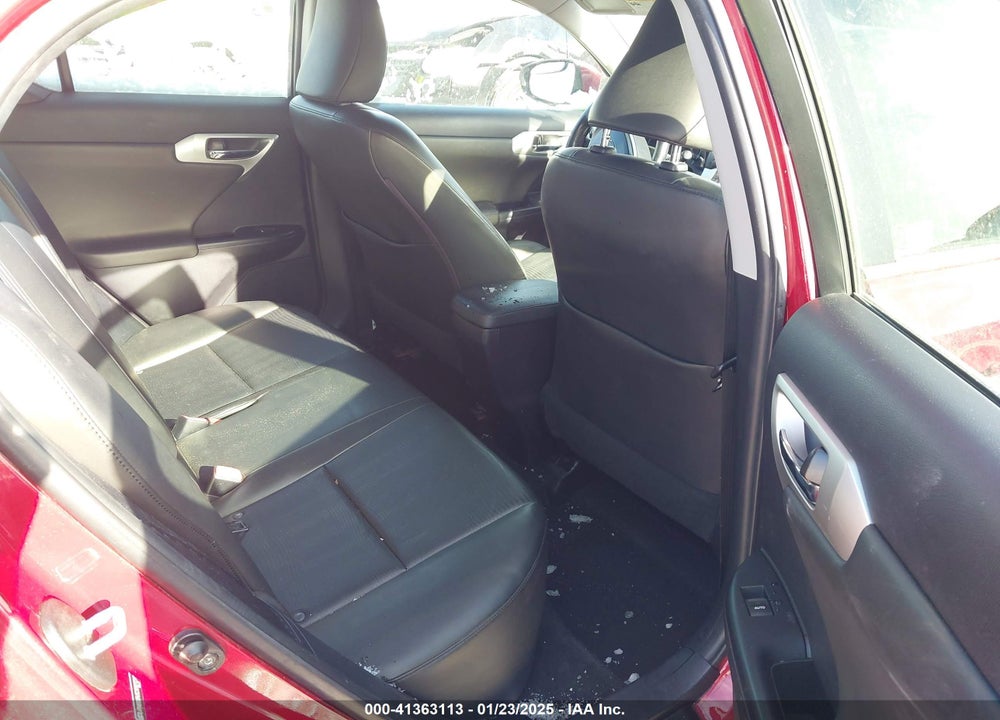 2012 LEXUS CT 200H PREMIUM VIN: JTHKD5BH3C2092127