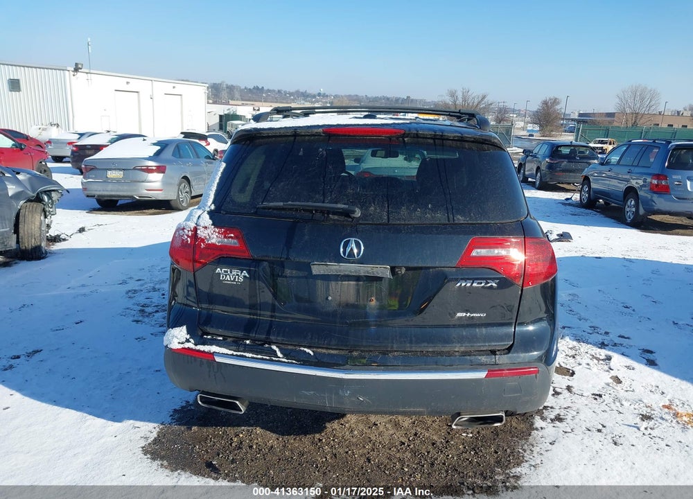 2011 ACURA MDX TECHNOLOGY PACKAGE VIN: 2HNYD2H61BH504870