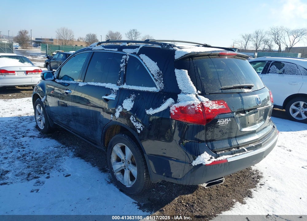 2011 ACURA MDX TECHNOLOGY PACKAGE VIN: 2HNYD2H61BH504870