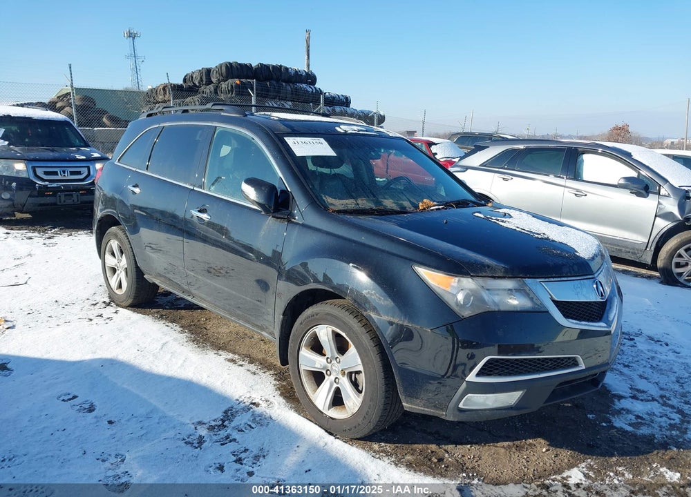 2011 ACURA MDX TECHNOLOGY PACKAGE VIN: 2HNYD2H61BH504870