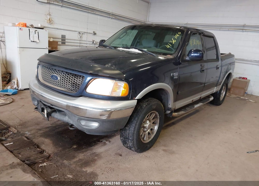 2003 FORD F-150 LARIAT/XLT VIN: 1FTRW08L43KD00301