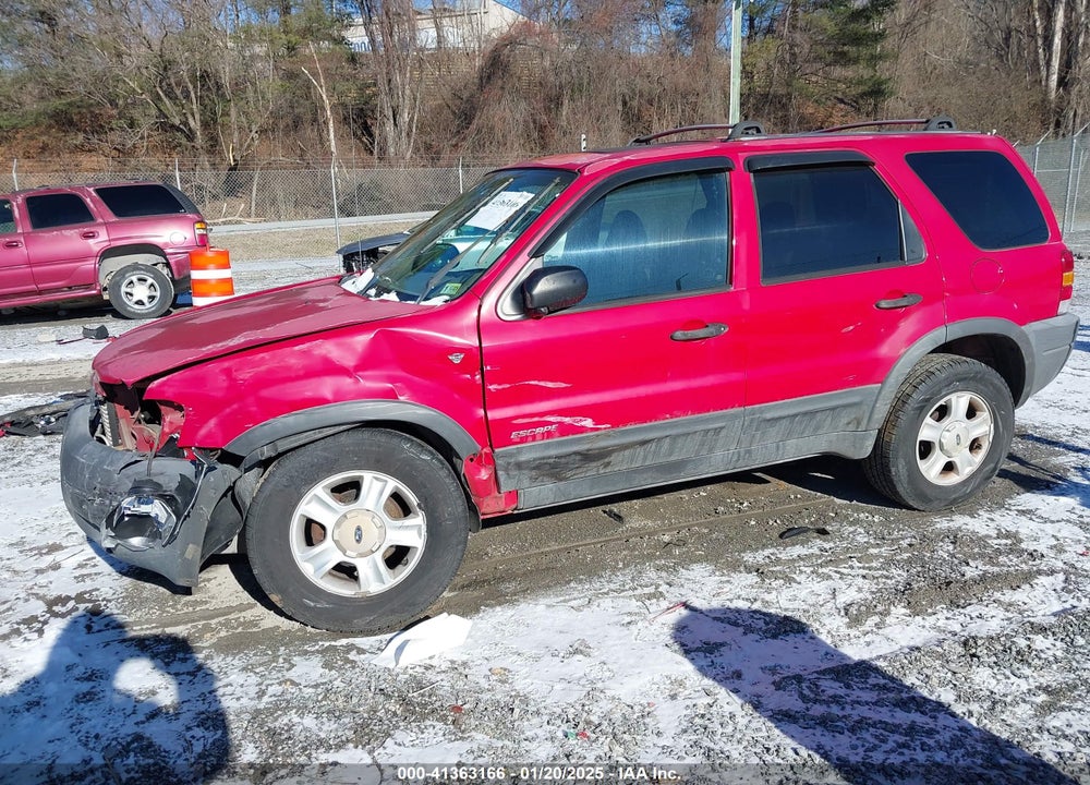 2001 FORD ESCAPE XLT VIN: 1FMYU04131KB51488