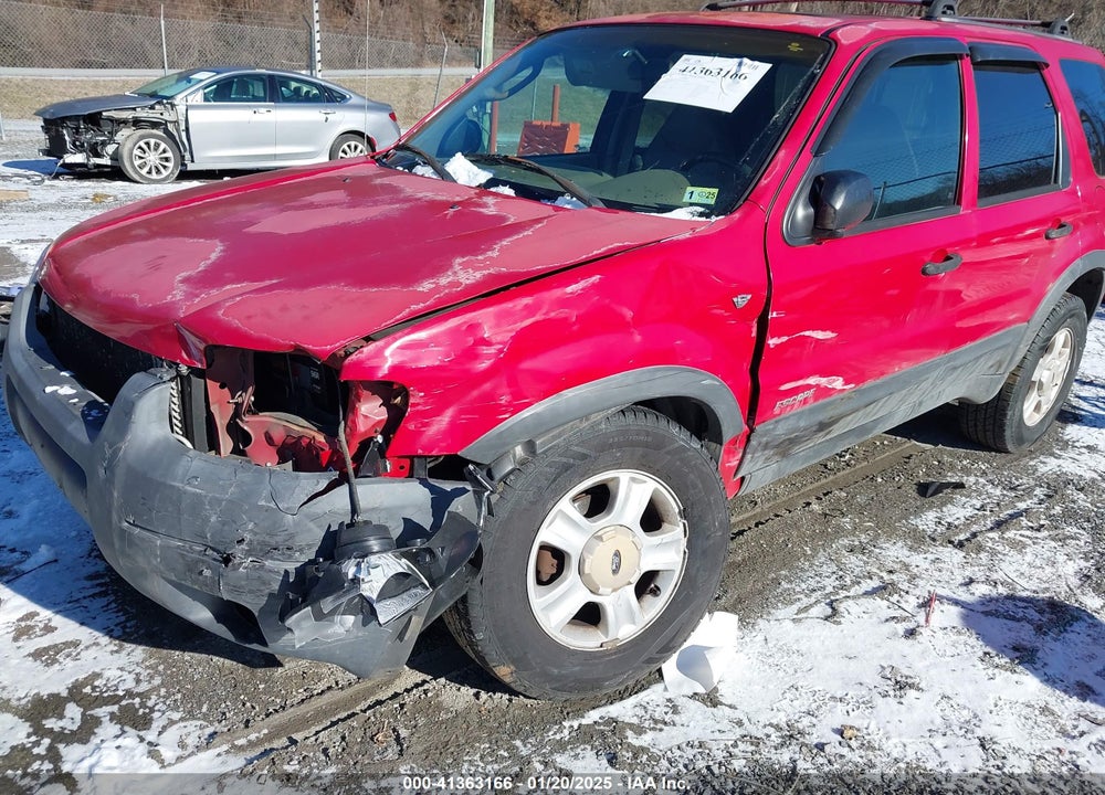 2001 FORD ESCAPE XLT VIN: 1FMYU04131KB51488