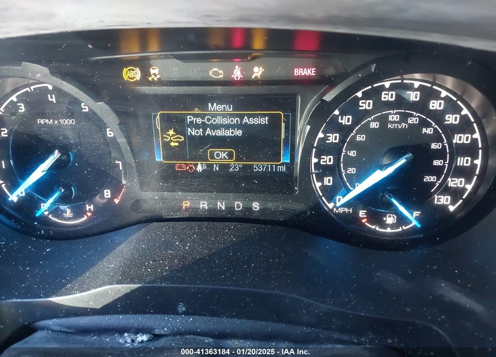 2020 FORD RANGER VIN: 1FTER4EH8LLA49323