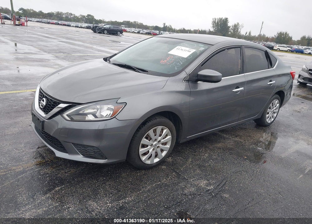 2016 NISSAN SENTRA S VIN: 3N1AB7AP7GY272678