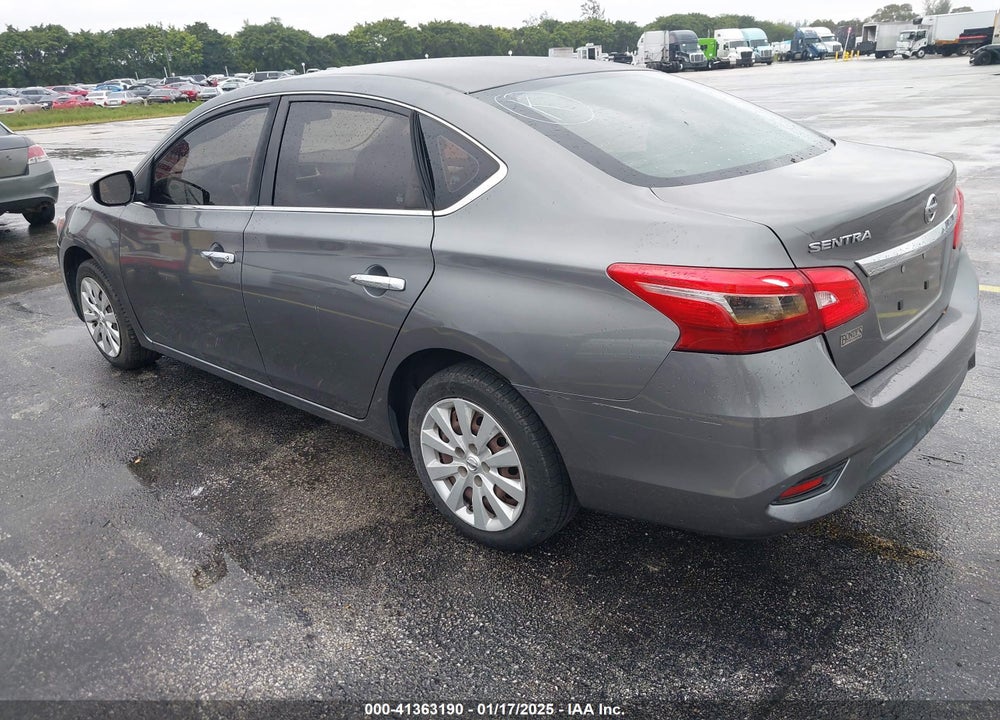 2016 NISSAN SENTRA S VIN: 3N1AB7AP7GY272678