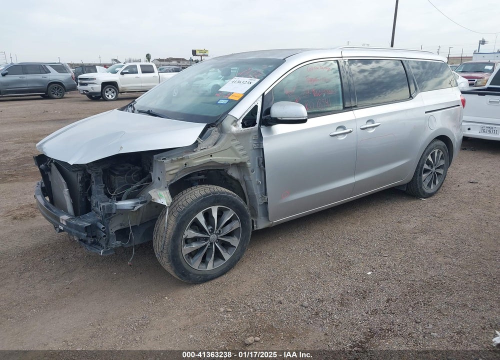 2017 KIA SEDONA VIN: KNDMC5C17H6312805