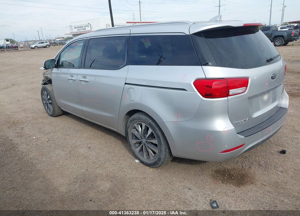2017 KIA SEDONA VIN: KNDMC5C17H6312805