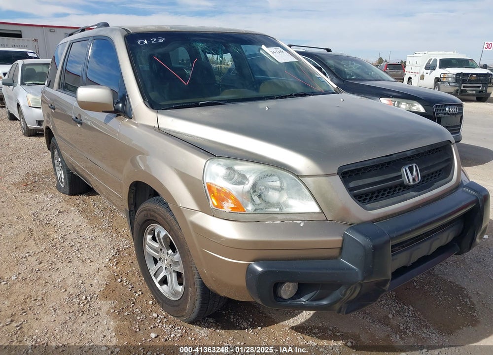 2005 HONDA PILOT EX-L VIN: 5FNYF185X5B005724