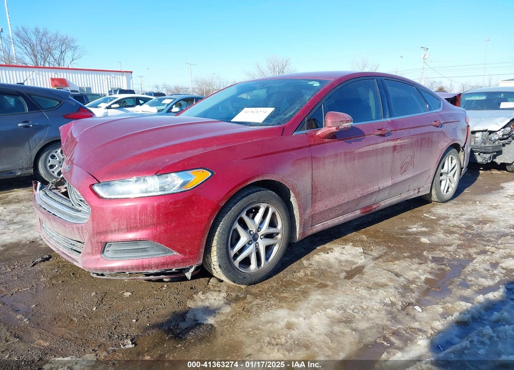 2016 FORD FUSION VIN: 1FA6P0H78G5129775