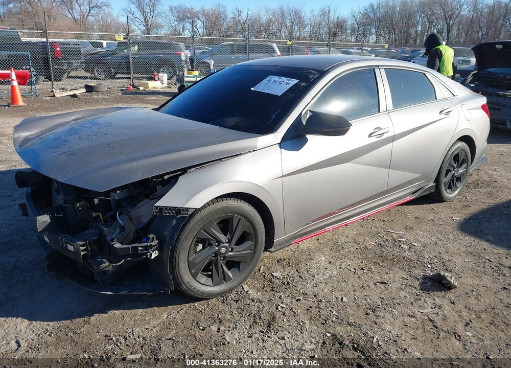 2021 HYUNDAI ELANTRA VIN: KMHLM4AG7MU193780