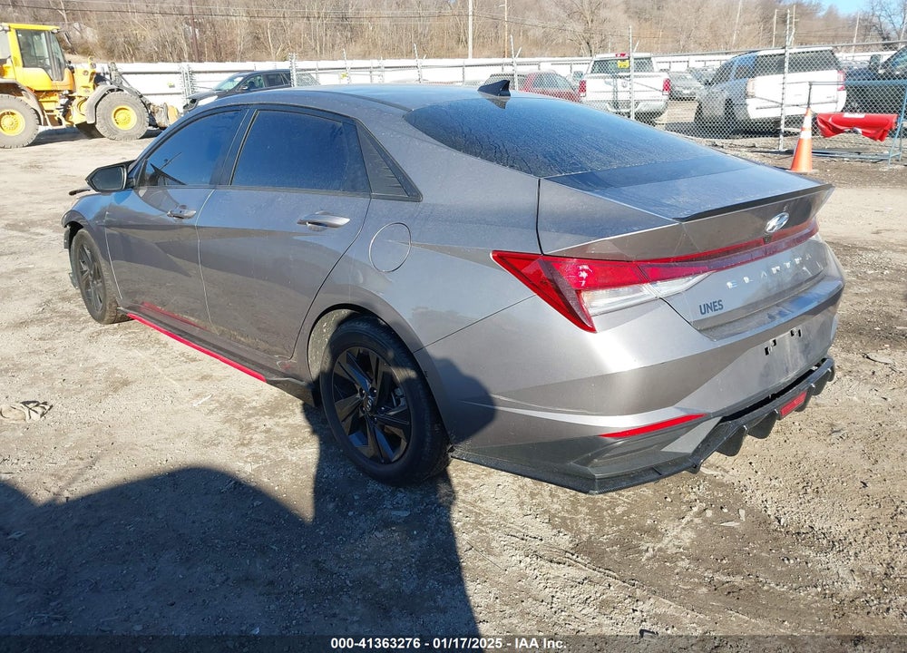 2021 HYUNDAI ELANTRA VIN: KMHLM4AG7MU193780