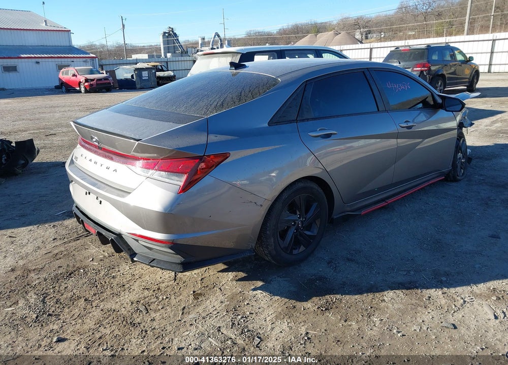 2021 HYUNDAI ELANTRA VIN: KMHLM4AG7MU193780
