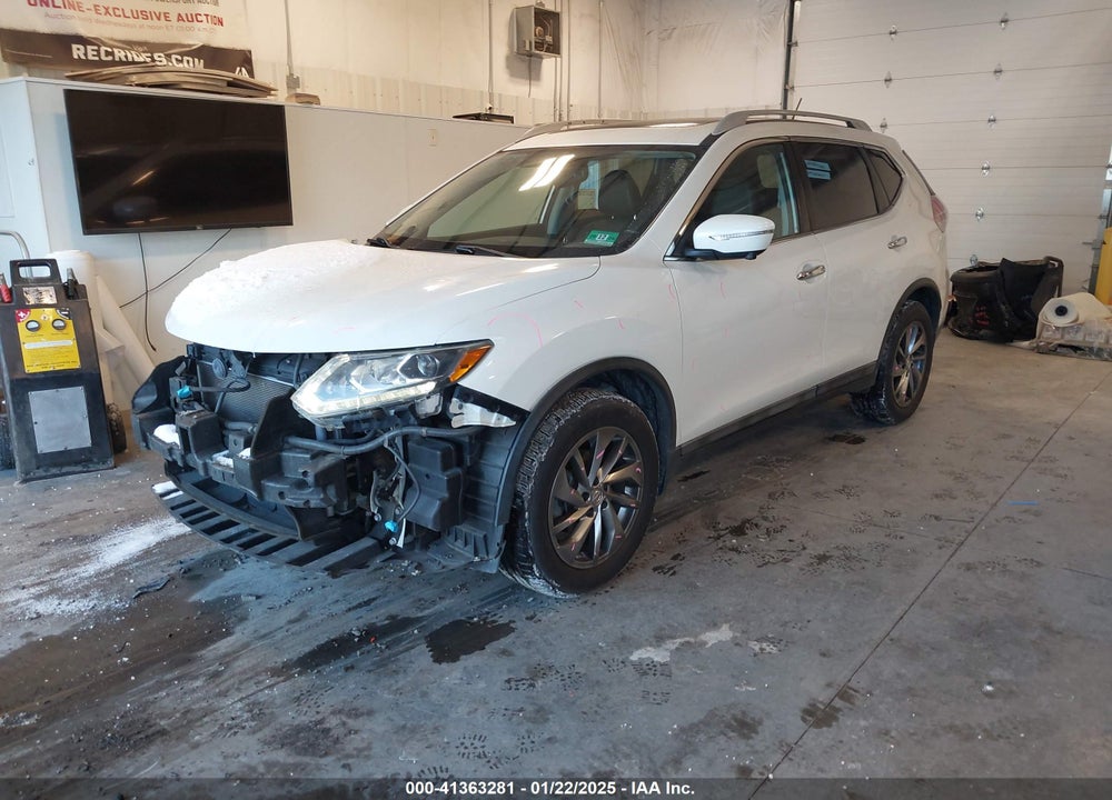 2015 NISSAN ROGUE SL VIN: 5N1AT2MVXFC796854