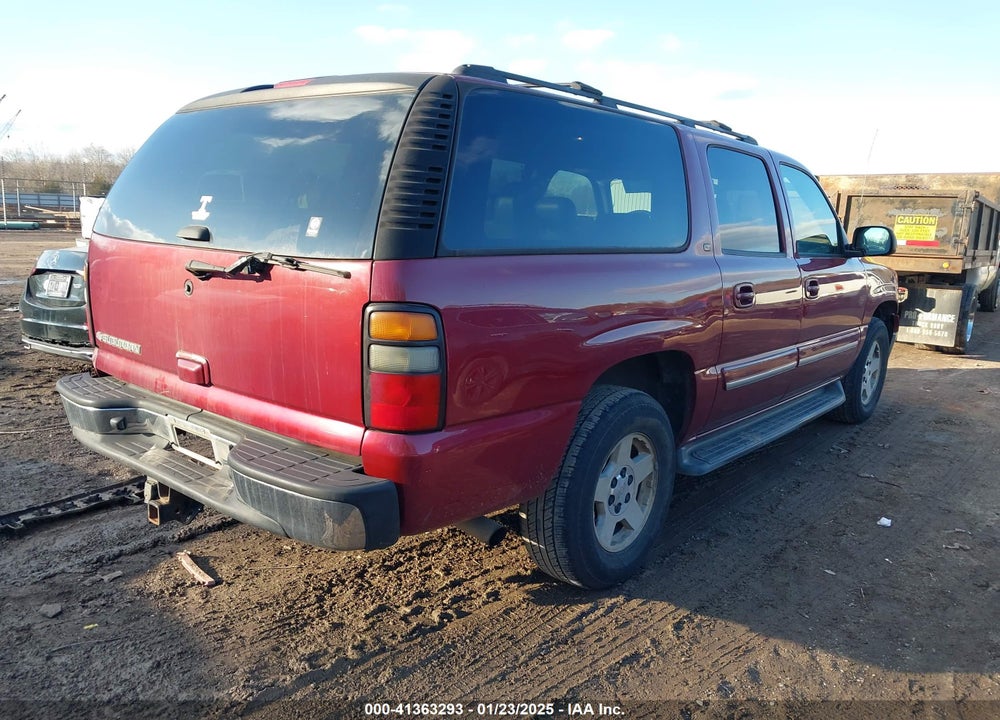2006 CHEVROLET SUBURBAN 1500 LT VIN: 1GNFK16ZX6J143502