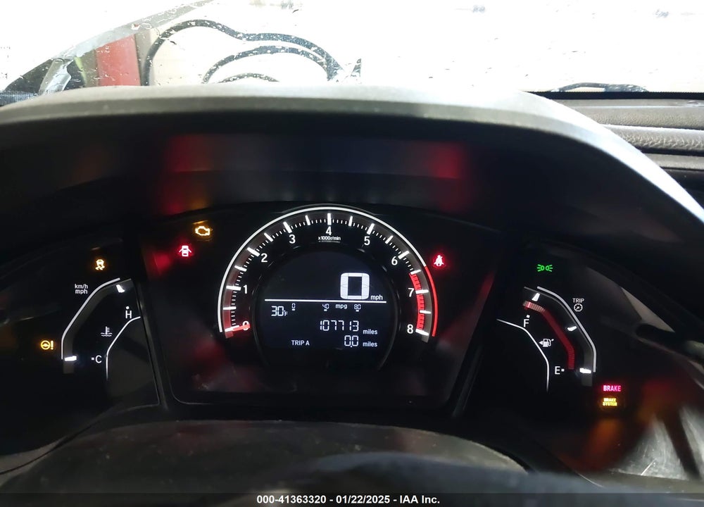2017 HONDA CIVIC VIN: SHHFK7H20HU407041