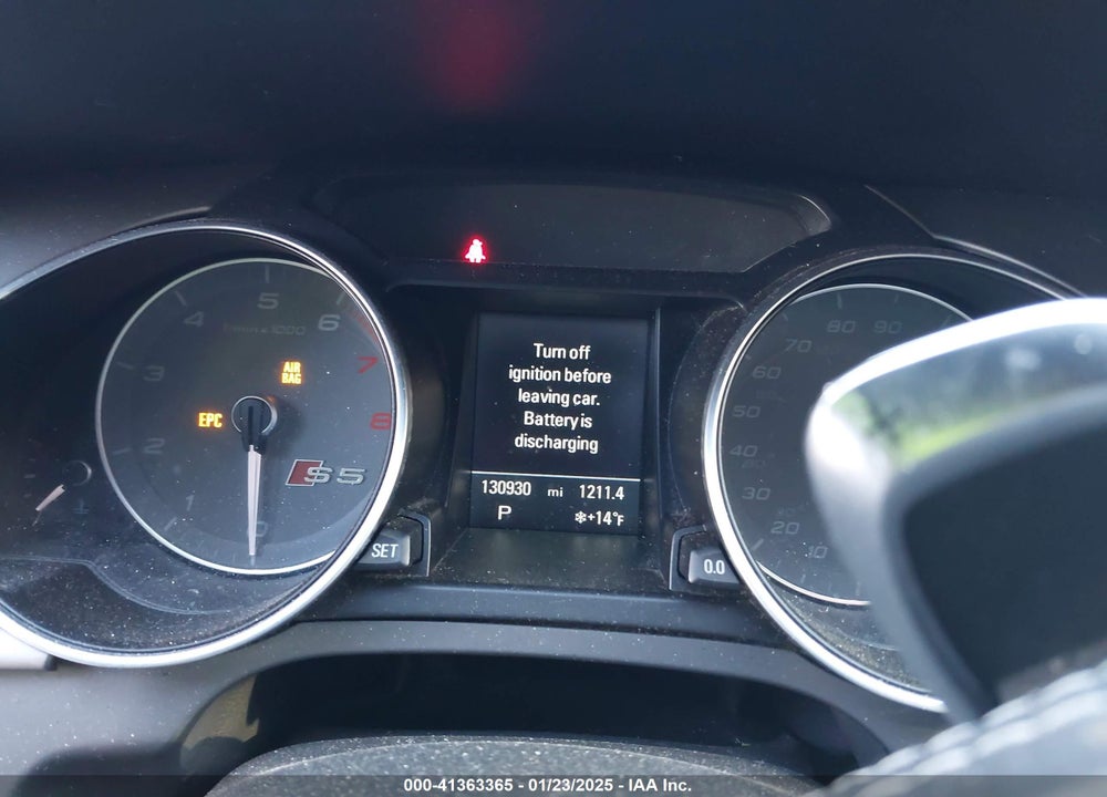 2015 AUDI S5 VIN: WAUCGAFR8FA039309