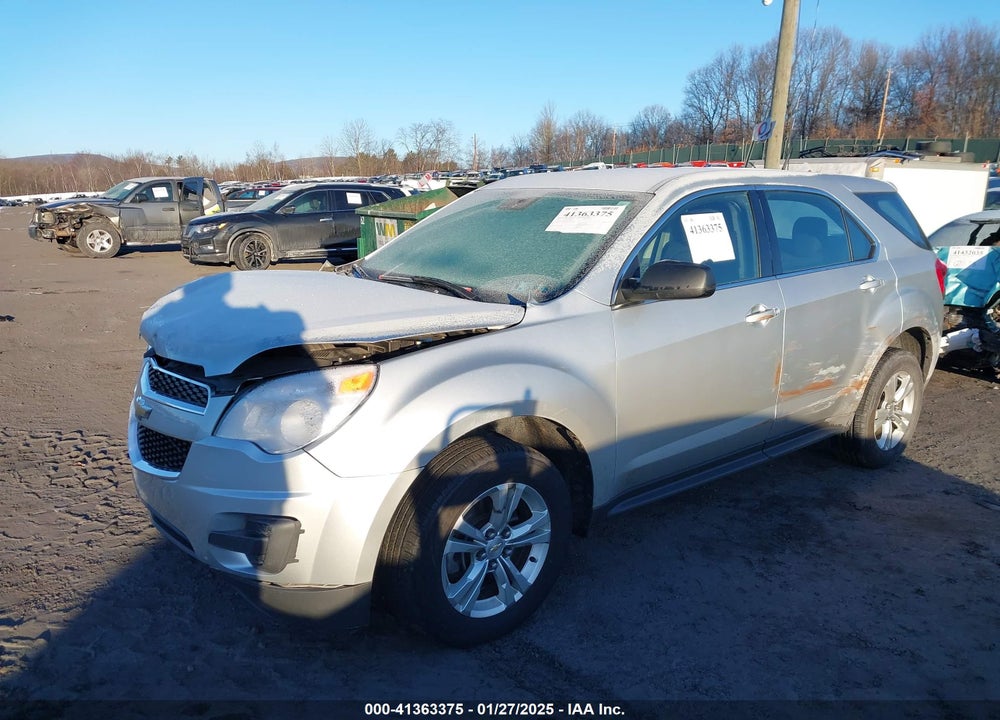 2012 CHEVROLET EQUINOX LS VIN: 2GNALBEK8C1135003