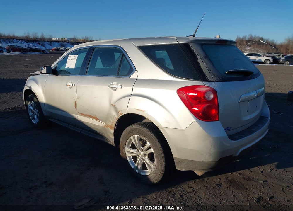 2012 CHEVROLET EQUINOX LS VIN: 2GNALBEK8C1135003