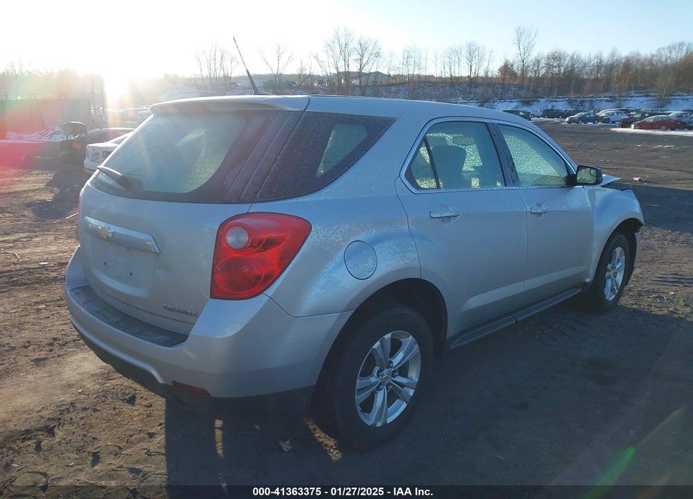 2012 CHEVROLET EQUINOX LS VIN: 2GNALBEK8C1135003