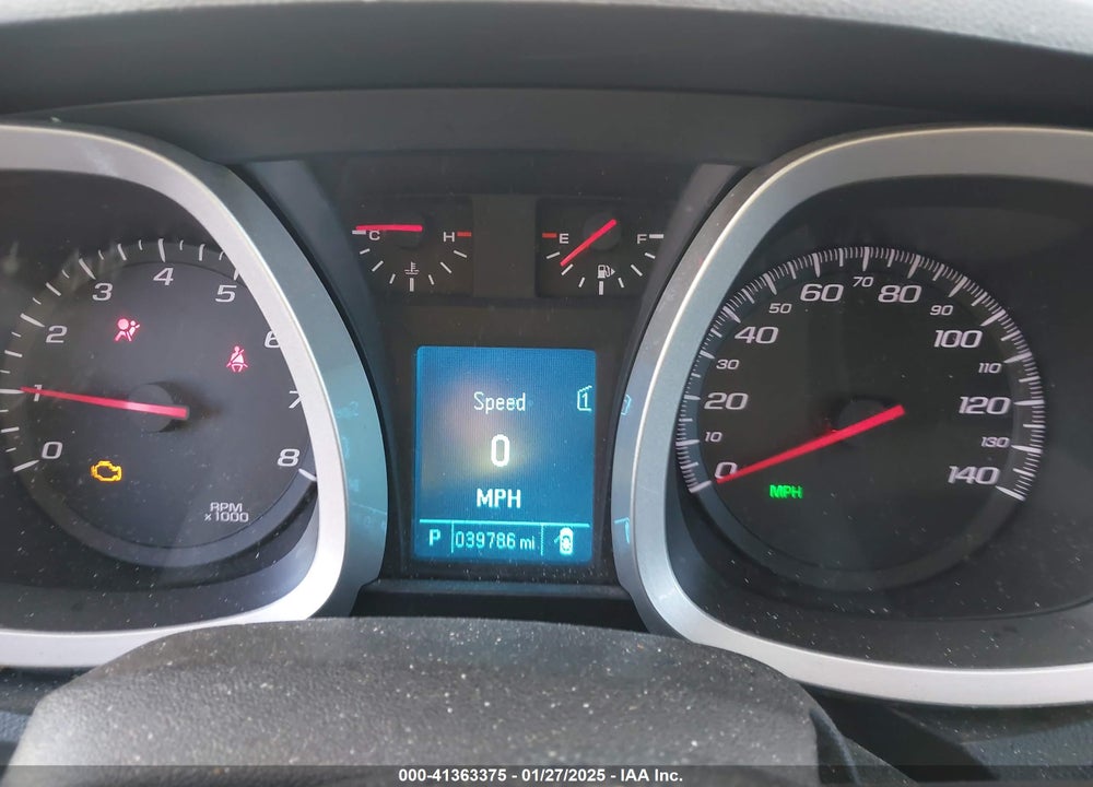 2012 CHEVROLET EQUINOX LS VIN: 2GNALBEK8C1135003