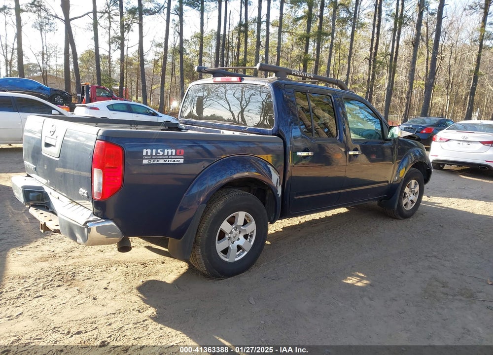 2006 NISSAN FRONTIER VIN: 1N6AD07W66C444569