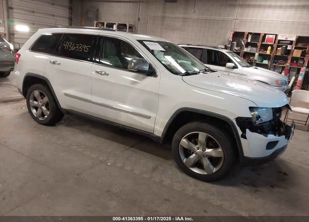 2013 JEEP GRAND CHEROKEE OVERLAND VIN: 1C4RJFCG8DC606795